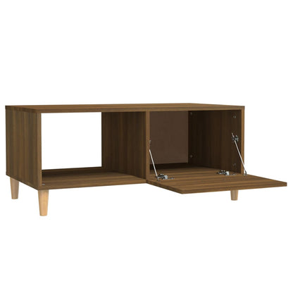 Couchtisch Braun Eichen-Optik 89,5x50x40 cm Holzwerkstoff