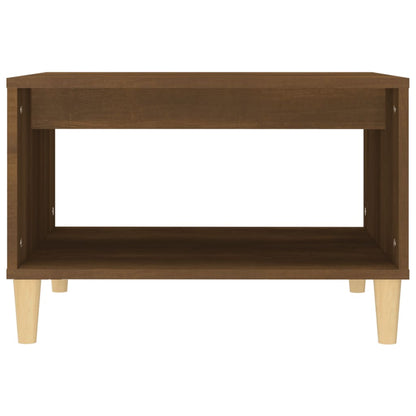 Couchtisch Braun Eichen-Optik 60x50x40 cm Holzwerkstoff