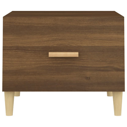 Couchtische 2 Stk. Braun Eichen-Optik 50x50x40 cm Holzwerkstoff