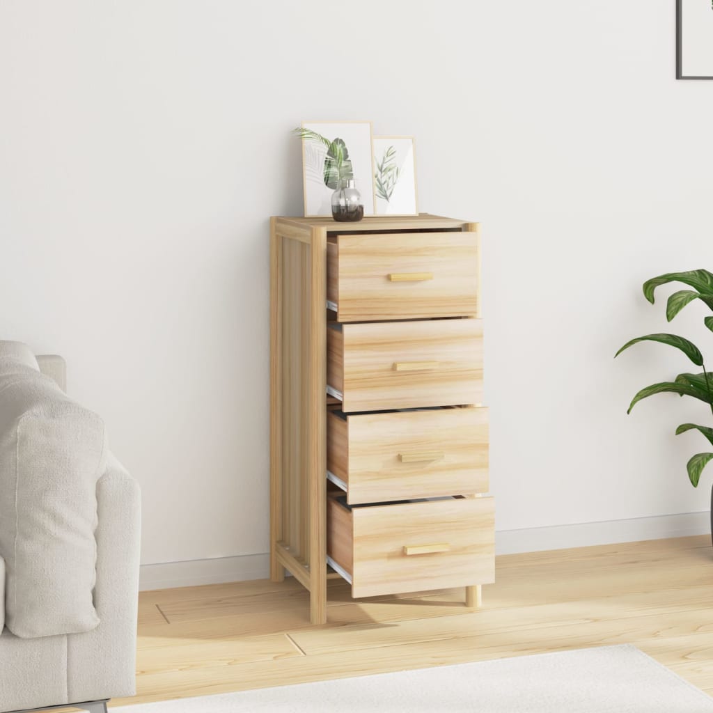 Highboard 42x38x90 cm Holzwerkstoff