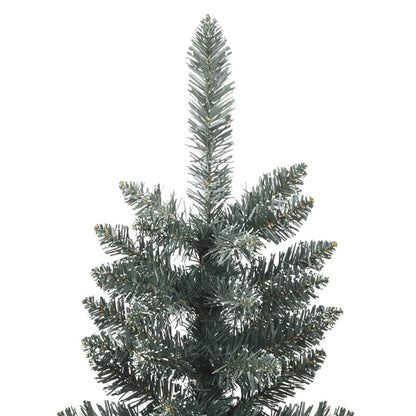 Künstlicher Weihnachtsbaum mit Ständer Schlank Grün 240 cm PVC