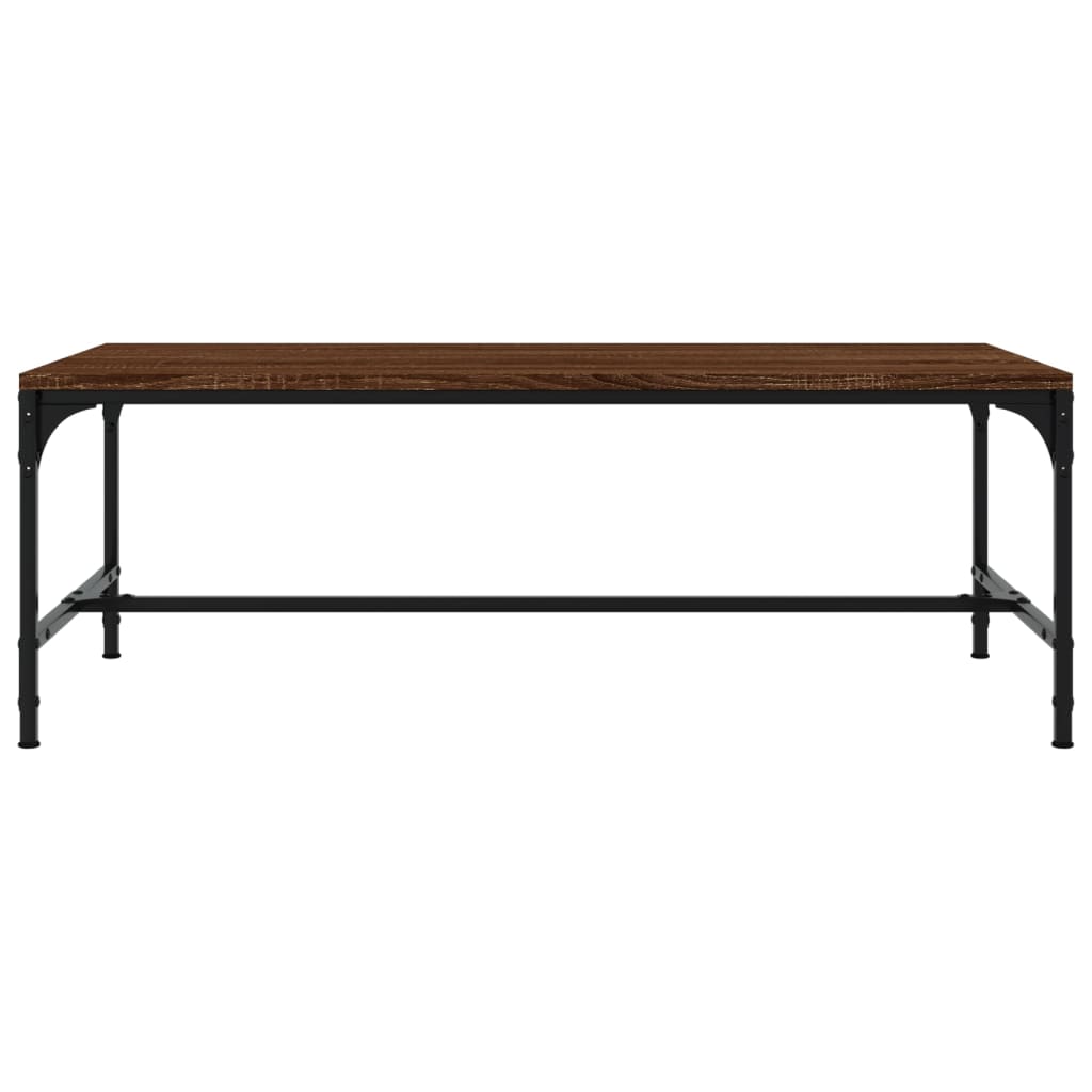 Couchtisch Braun Eichen-Optik 100x50x35 cm Holzwerkstoff