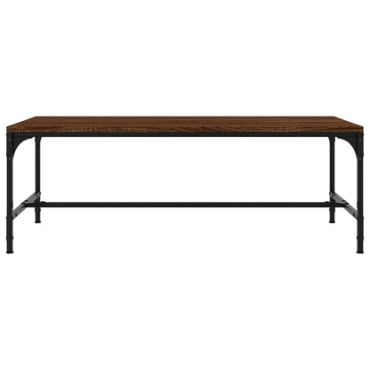 Couchtisch Braun Eichen-Optik 100x50x35 cm Holzwerkstoff