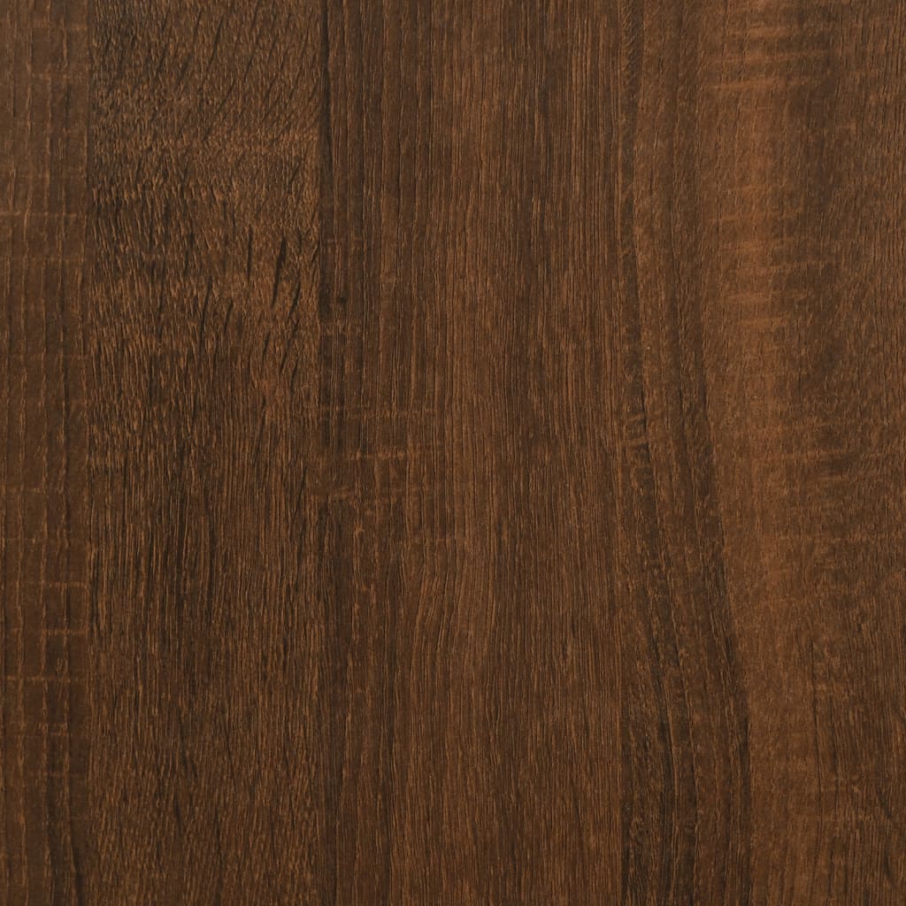 Alacena aspecto roble marrón 62x32x106,5 cm material madera