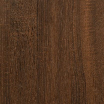 Alacena aspecto roble marrón 62x32x103,5 cm material madera