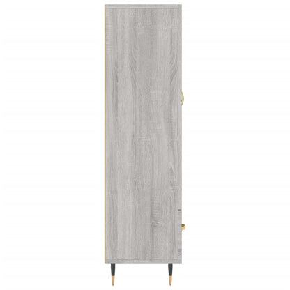 Alacena Gris Sonoma 69,5x31x115 cm de madera