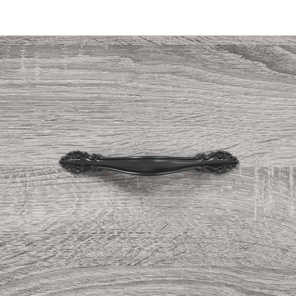 Alacena Gris Sonoma 69,5x31x115 cm de madera