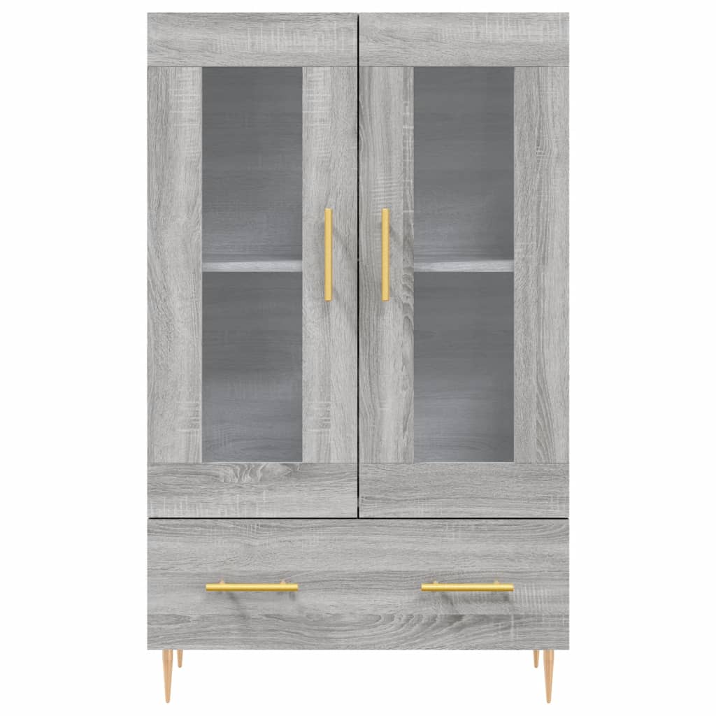 Alacena Gris Sonoma 69,5x31x115 cm de madera