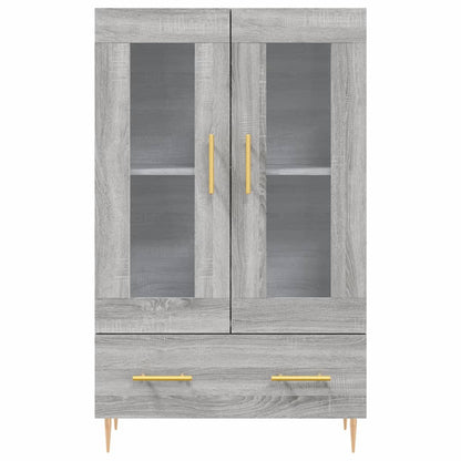 Alacena Gris Sonoma 69,5x31x115 cm de madera