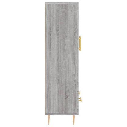 Alacena Gris Sonoma 69,5x31x115 cm de madera