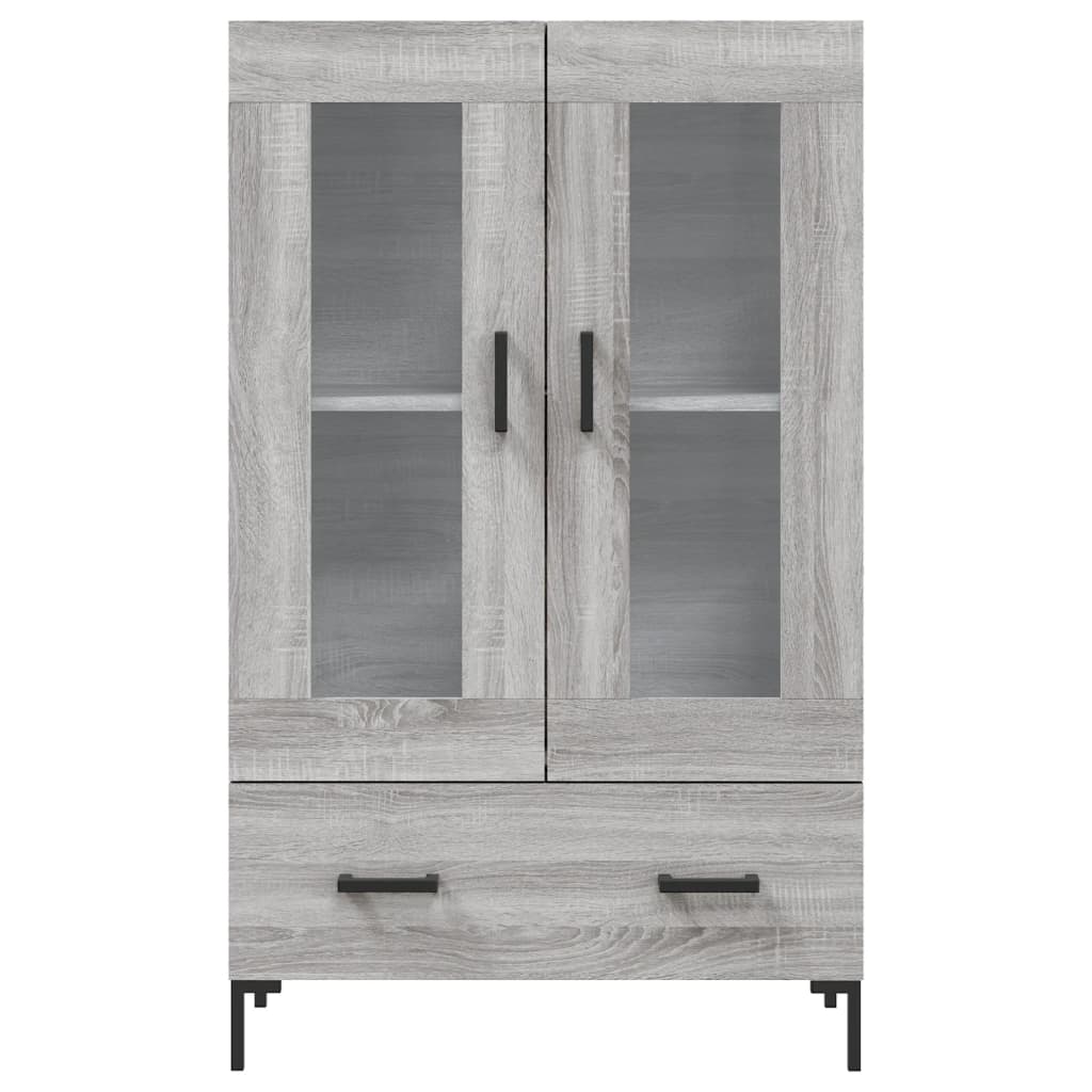 Alacena Gris Sonoma 69,5x31x115 cm de madera