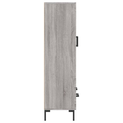 Alacena Gris Sonoma 69,5x31x115 cm de madera