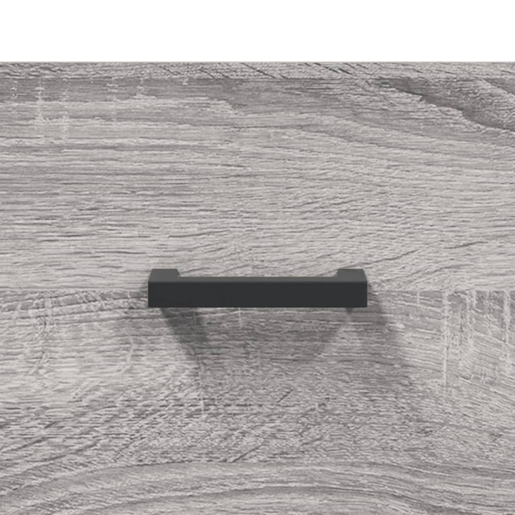 Alacena Gris Sonoma 69,5x31x115 cm de madera