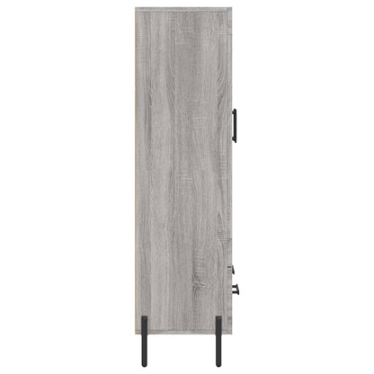 Alacena Gris Sonoma 69,5x31x115 cm de madera