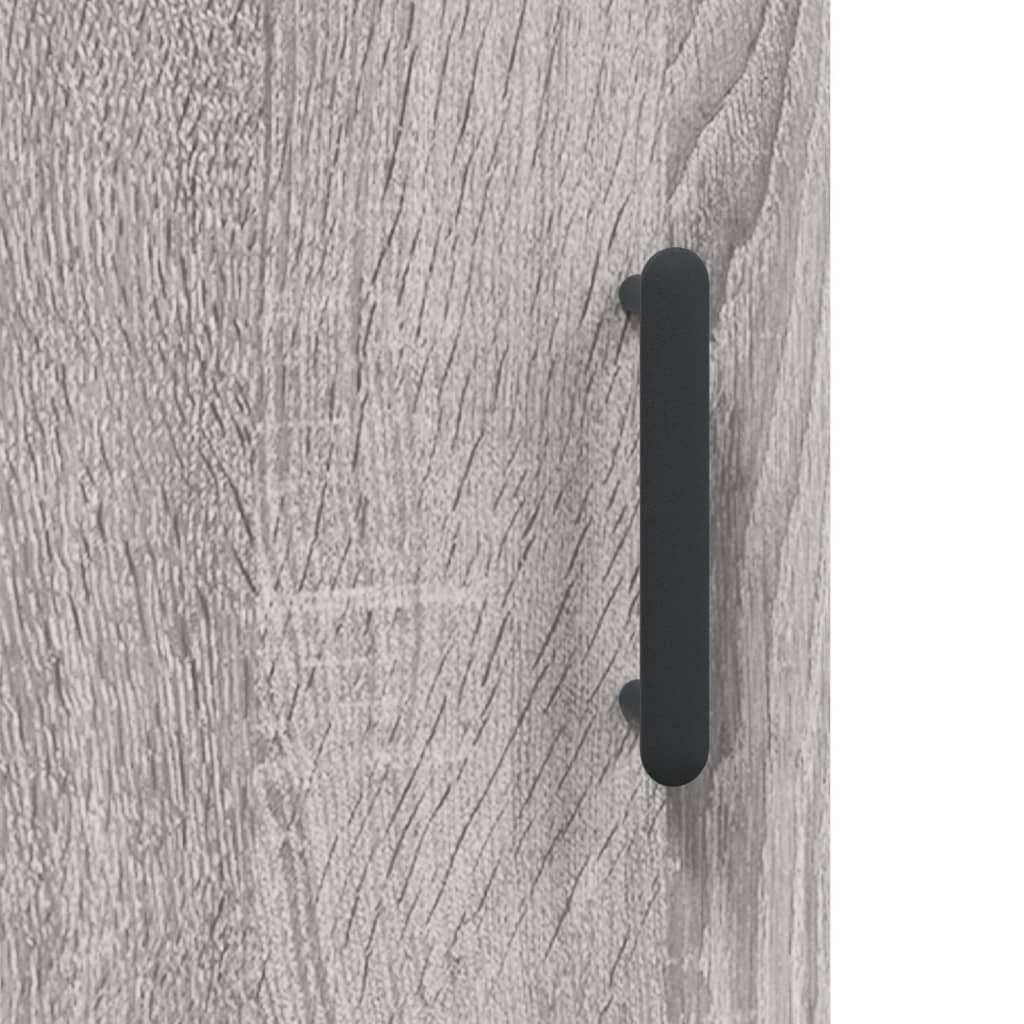 Alacena Gris Sonoma 69,5x31x115 cm de madera