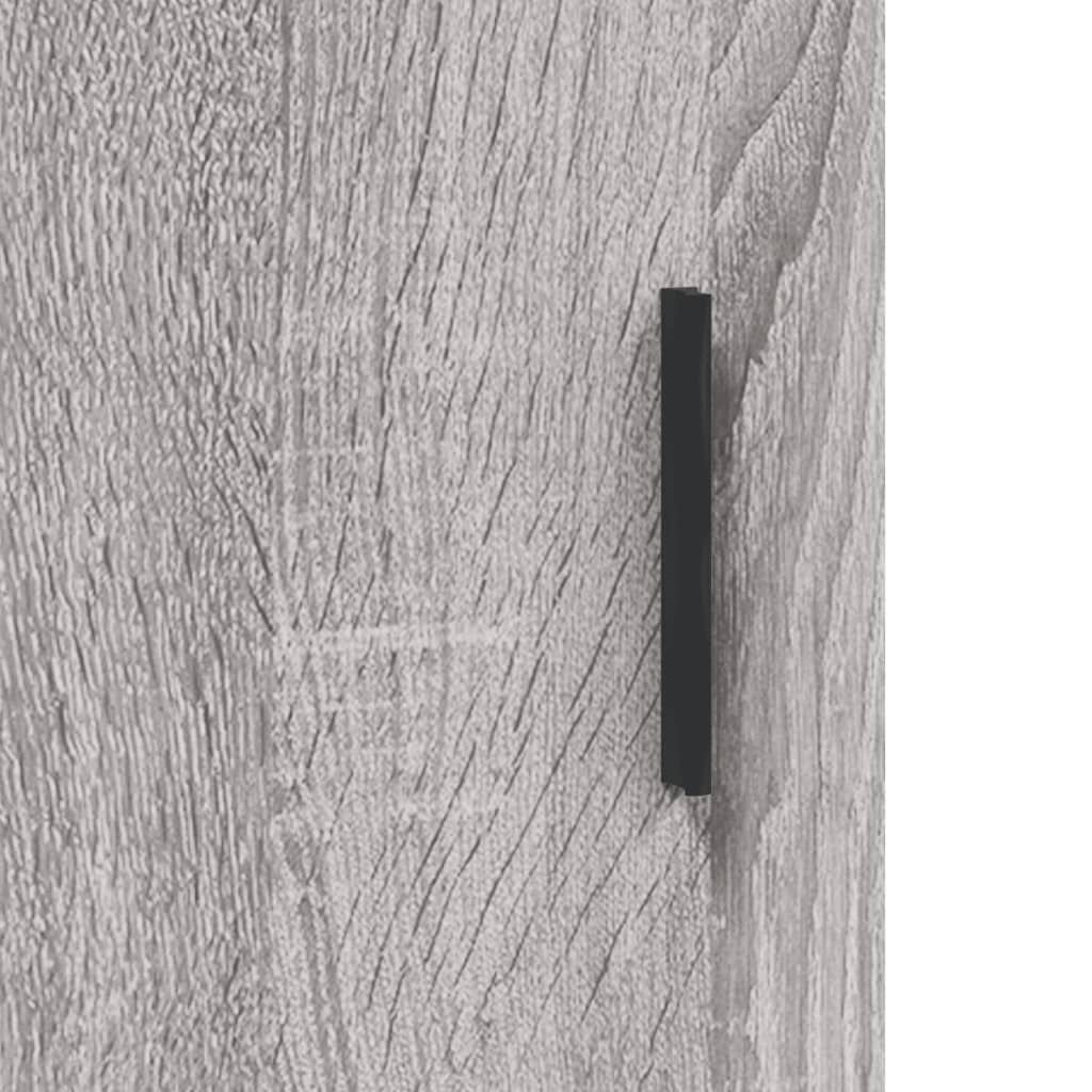 Alacena Gris Sonoma 69,5x31x115 cm de madera