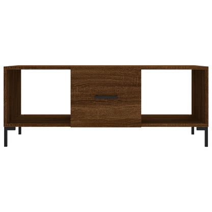 Couchtisch Braun Eichen-Optik 102x50x40 cm Holzwerkstoff