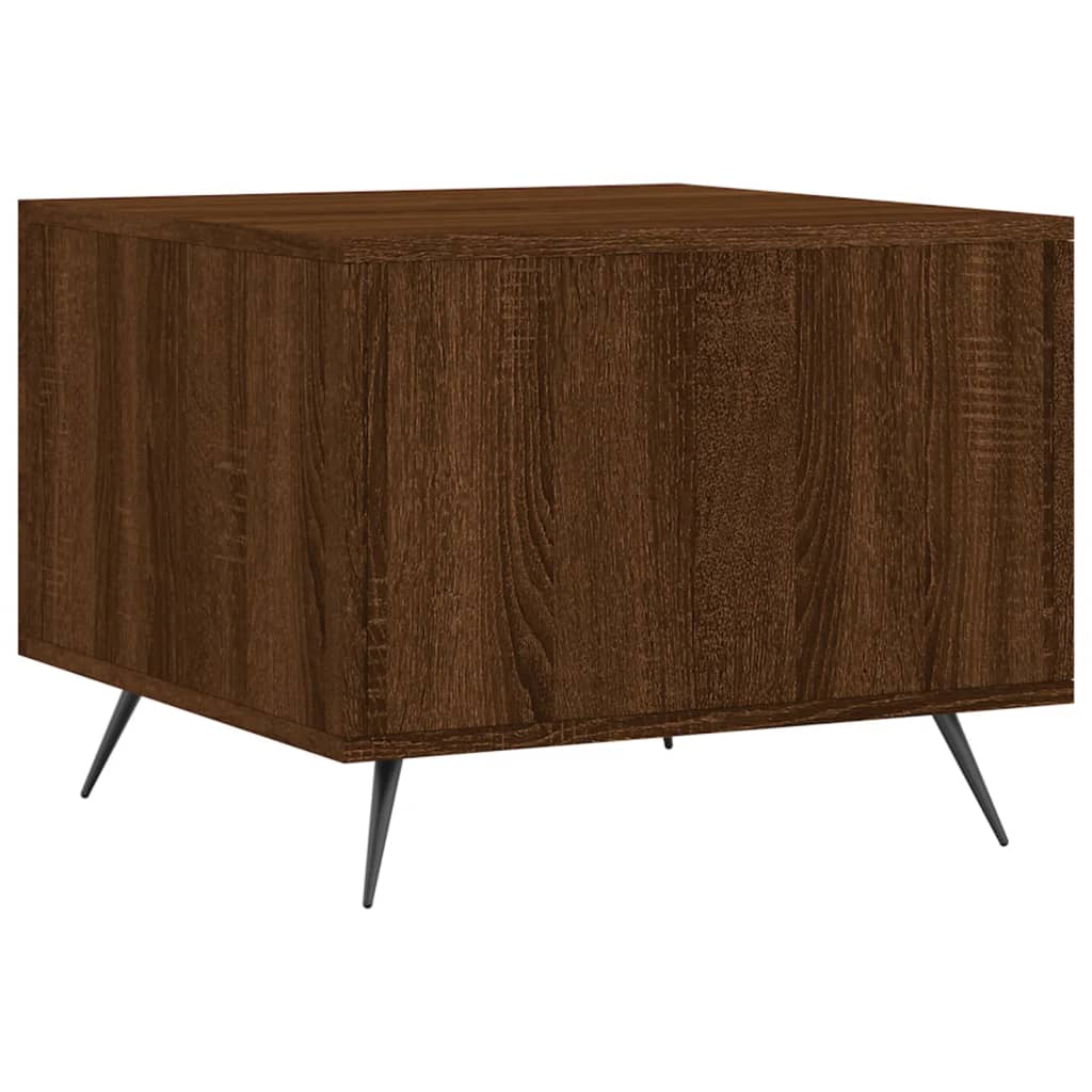 Couchtische 2 Stk. Braun Eichen-Optik 50x50x40 cm Holzwerkstoff