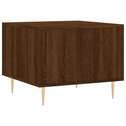 Couchtisch Braun Eichen-Optik 50x50x40 cm Holzwerkstoff