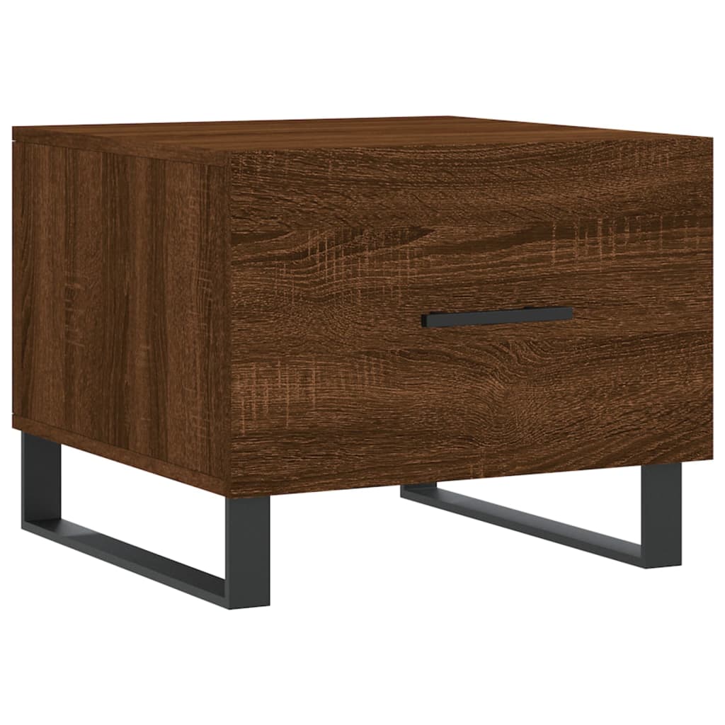 Couchtische 2 Stk. Braun Eichen-Optik 50x50x40 cm Holzwerkstoff