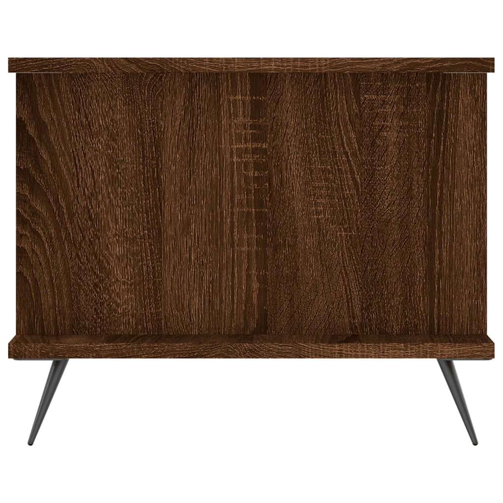 Couchtisch Braun Eichen-Optik 90x50x40 cm Holzwerkstoff