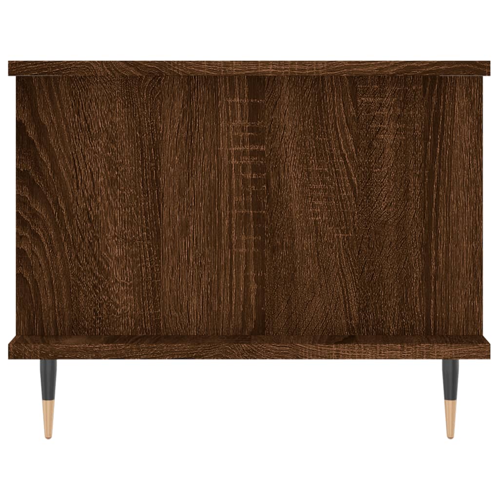 Couchtisch Braun Eichen-Optik 90x50x40 cm Holzwerkstoff