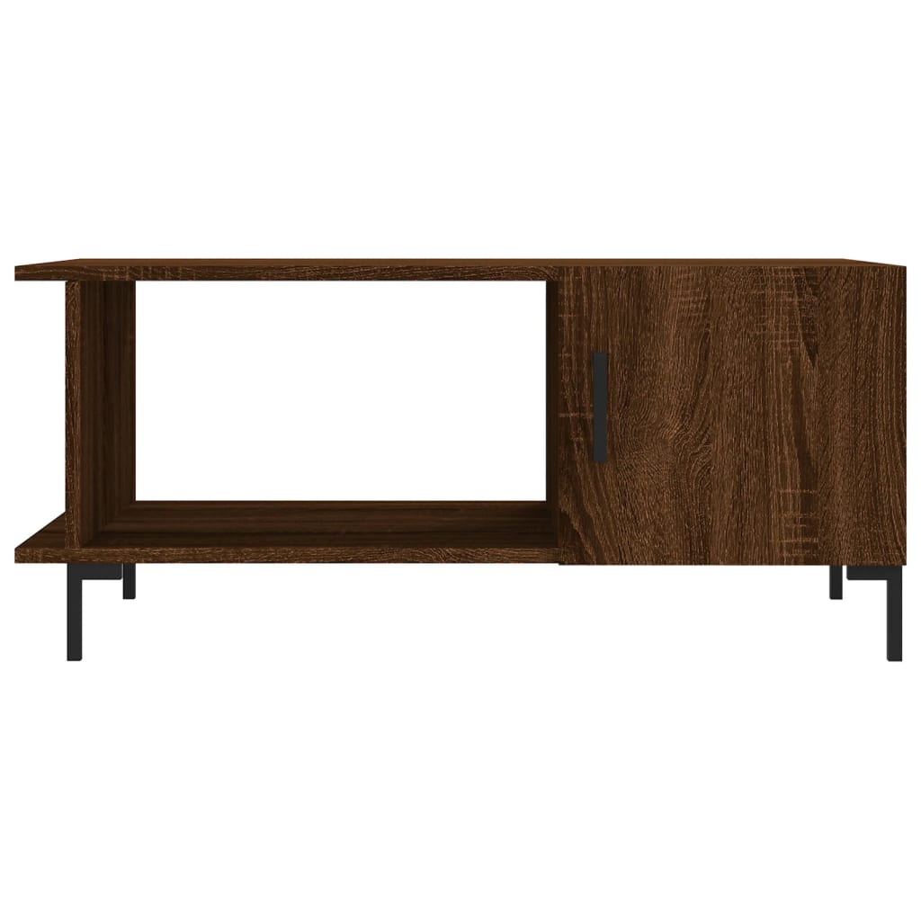 Couchtisch Braun Eichen-Optik 90x50x40 cm Holzwerkstoff