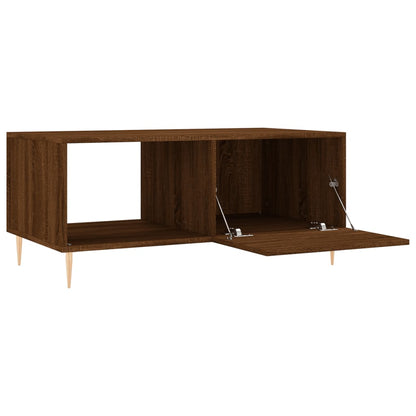 Couchtisch Braun Eichen-Optik 90x50x40 cm Holzwerkstoff