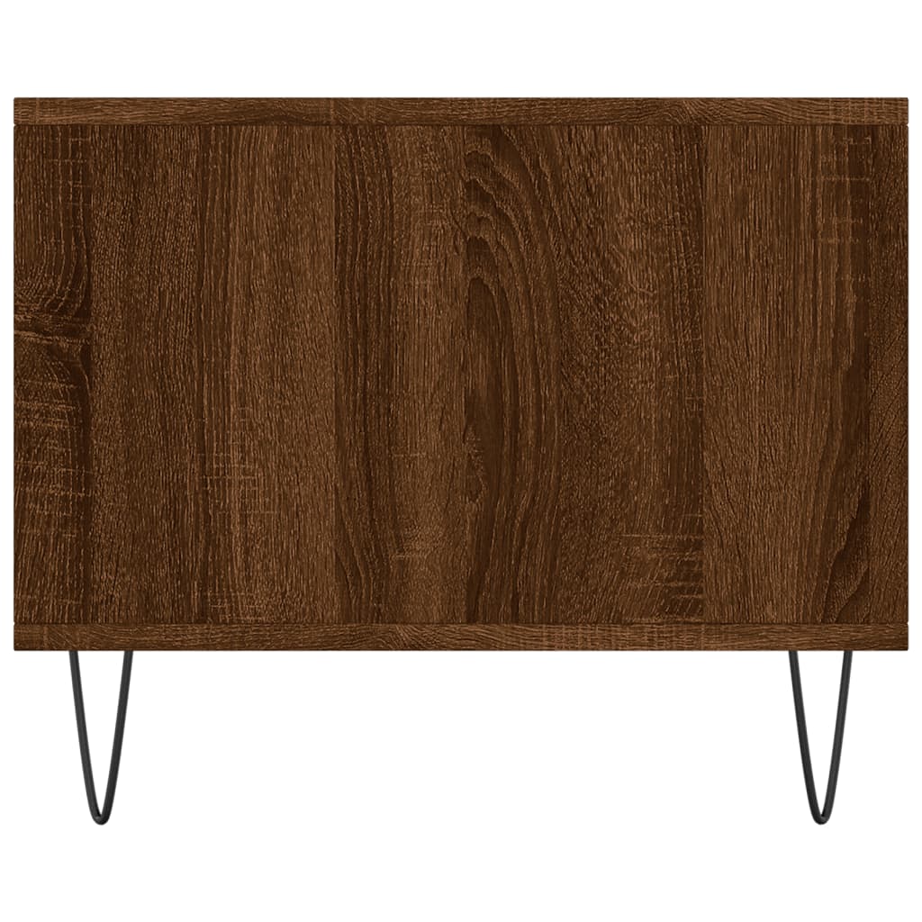 Couchtisch Braun Eichen-Optik 90x50x40 cm Holzwerkstoff