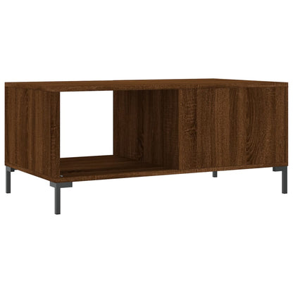 Couchtisch Braun Eichen-Optik 90x50x40 cm Holzwerkstoff