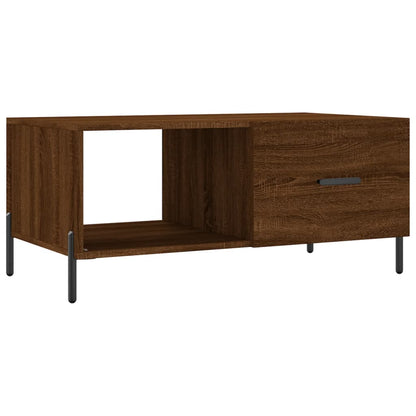 Couchtisch Braun Eichen-Optik 90x50x40 cm Holzwerkstoff