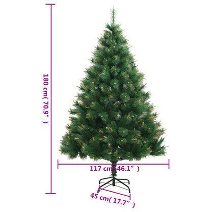 Künstlicher Weihnachtsbaum Klappbar mit Ständer 180 cm