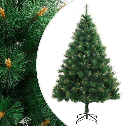 Sapin de Noël artificiel pliable avec support 240 cm