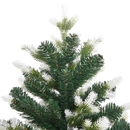 Künstlicher Weihnachtsbaum Klappbar Beschneit 120 cm