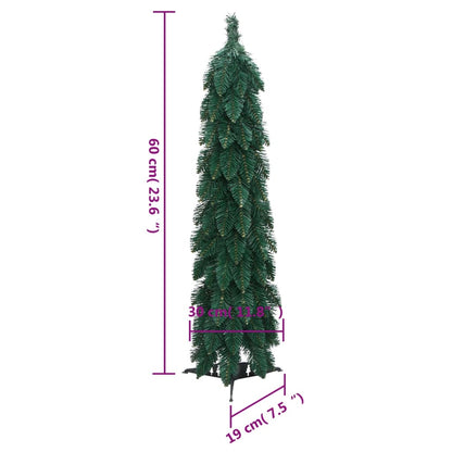 Sapin de Noël artificiel avec éclairage 30 LED 60 cm