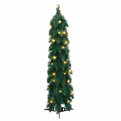 Sapin de Noël artificiel avec éclairage 30 LED 60 cm