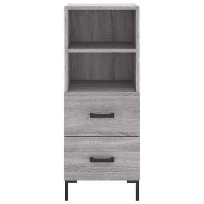 Alacena Gris Sonoma 34,5x34x180 cm de madera