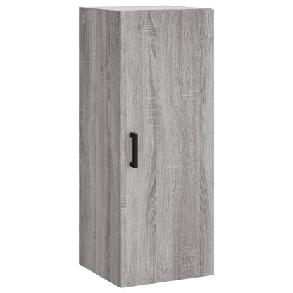 Alacena Gris Sonoma 34,5x34x180 cm de madera