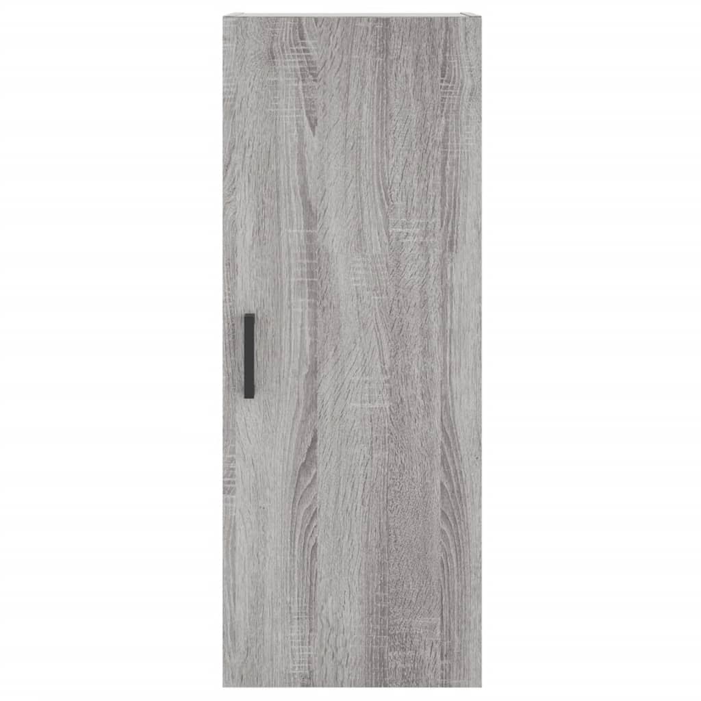 Alacena Gris Sonoma 34,5x34x180 cm de madera