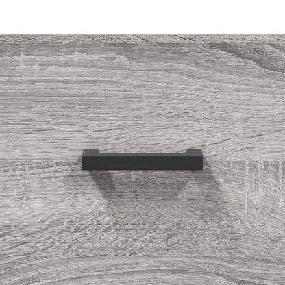 Alacena Gris Sonoma 34,5x34x180 cm de madera