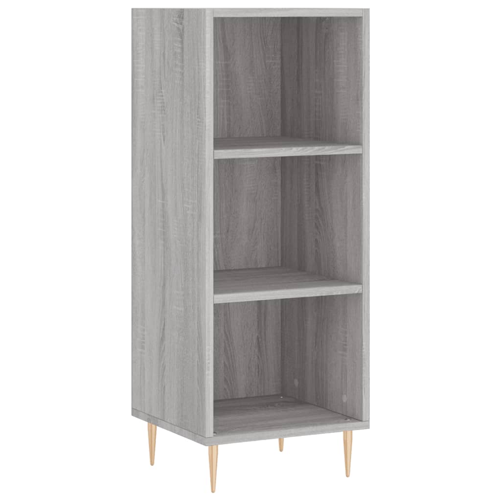 Buffet haut gris Sonoma 34,5x34x180 cm en bois