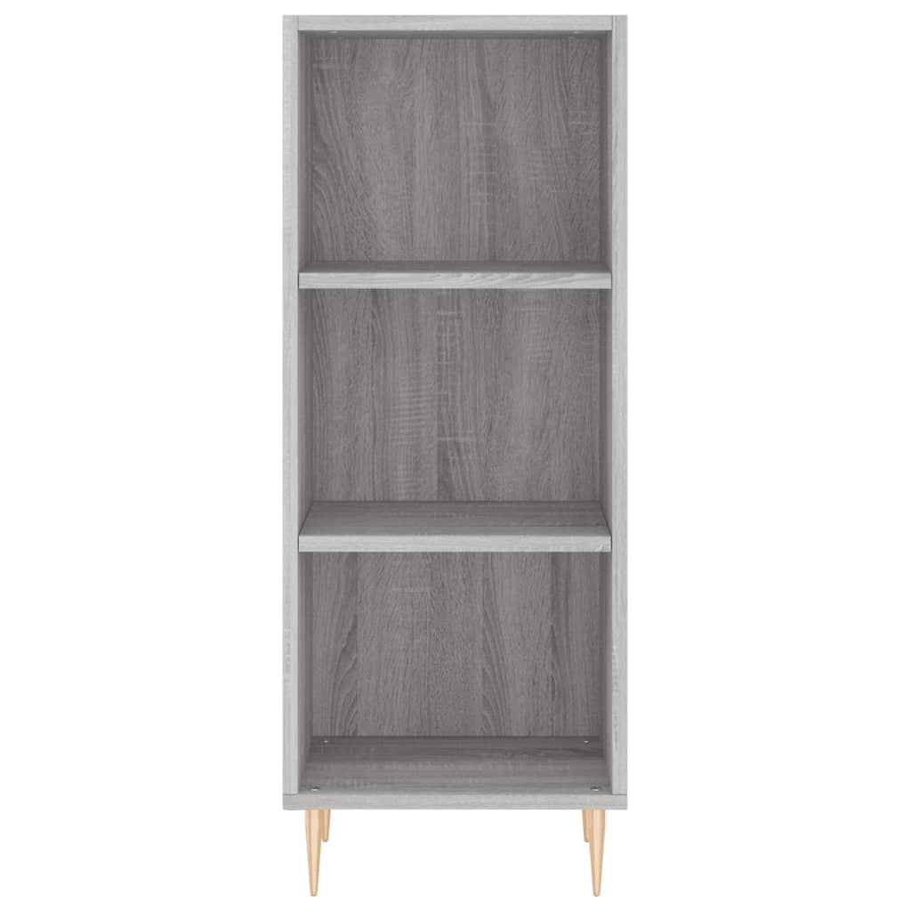 Buffet haut gris Sonoma 34,5x34x180 cm en bois