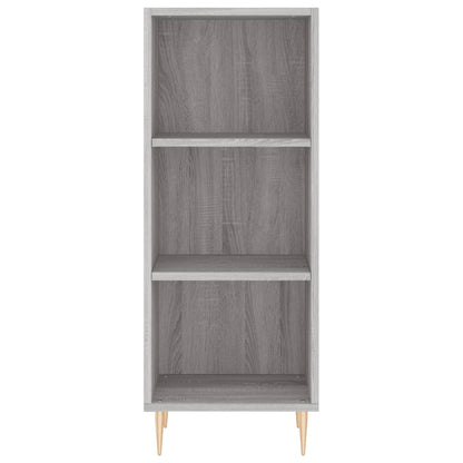 Buffet haut gris Sonoma 34,5x34x180 cm en bois