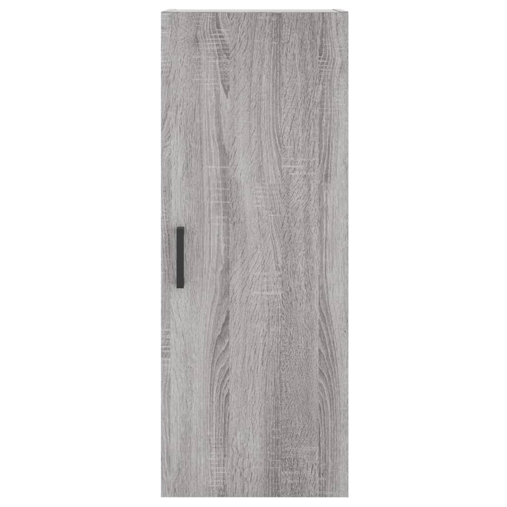 Buffet haut gris Sonoma 34,5x34x180 cm en bois