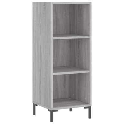 Buffet haut gris Sonoma 34,5x34x180 cm en bois