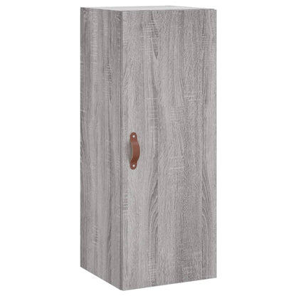 Alacena Gris Sonoma 34,5x34x180 cm de madera