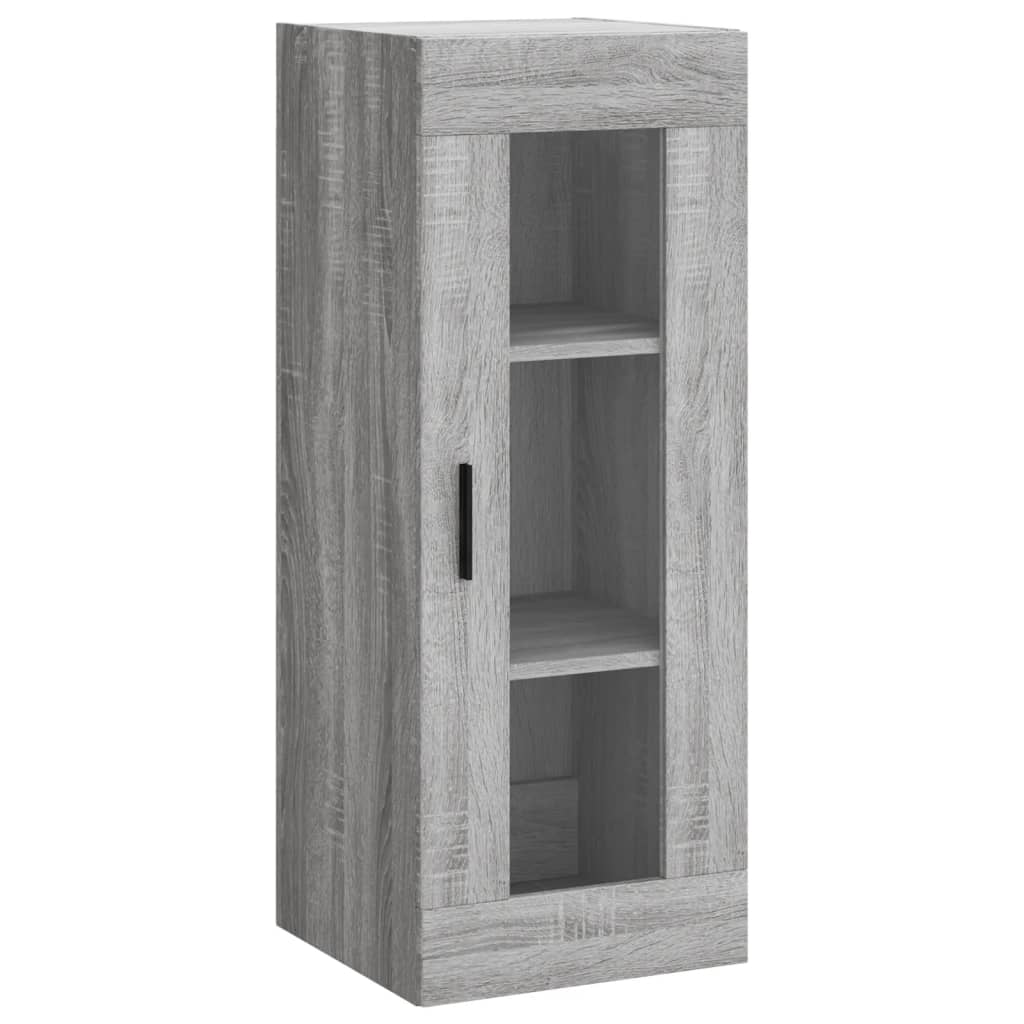 Alacena Gris Sonoma 34,5x34x180 cm de madera