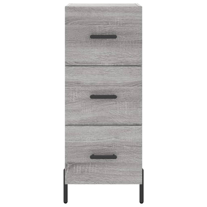 Alacena Gris Sonoma 34,5x34x180 cm de madera