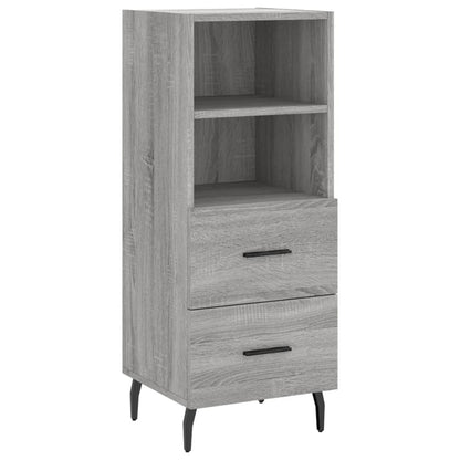 Buffet haut gris Sonoma 34,5x34x180 cm en bois