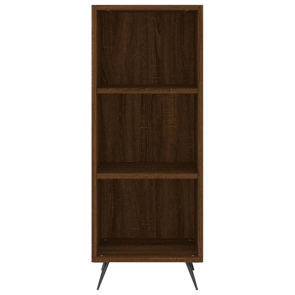 Alacena aspecto roble marrón 34,5x34x180 cm material madera